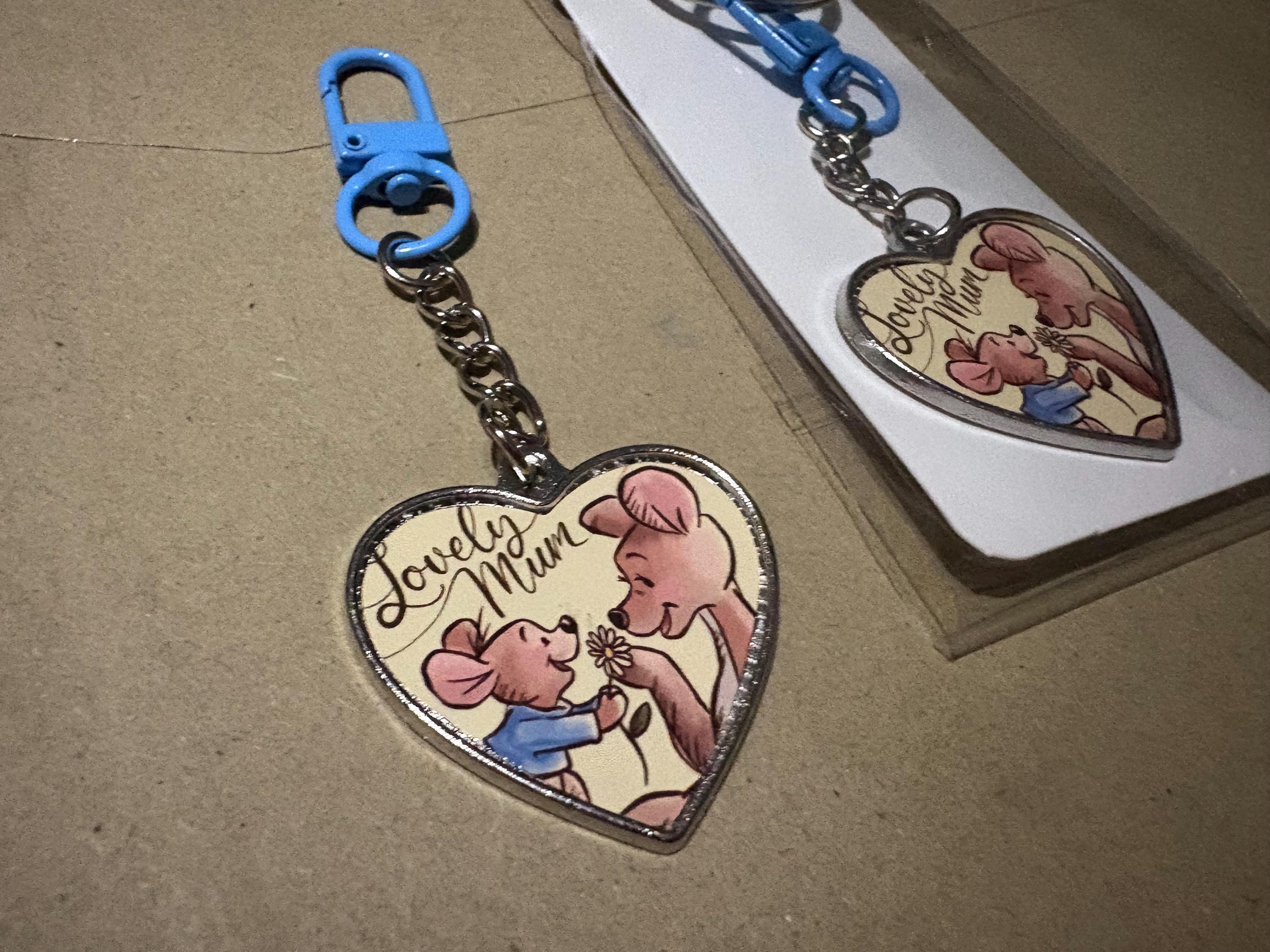 Personalised Mum Keychain – Meaningful Word Keyring, Gift For Mum, Mummy To Be, Step Mum