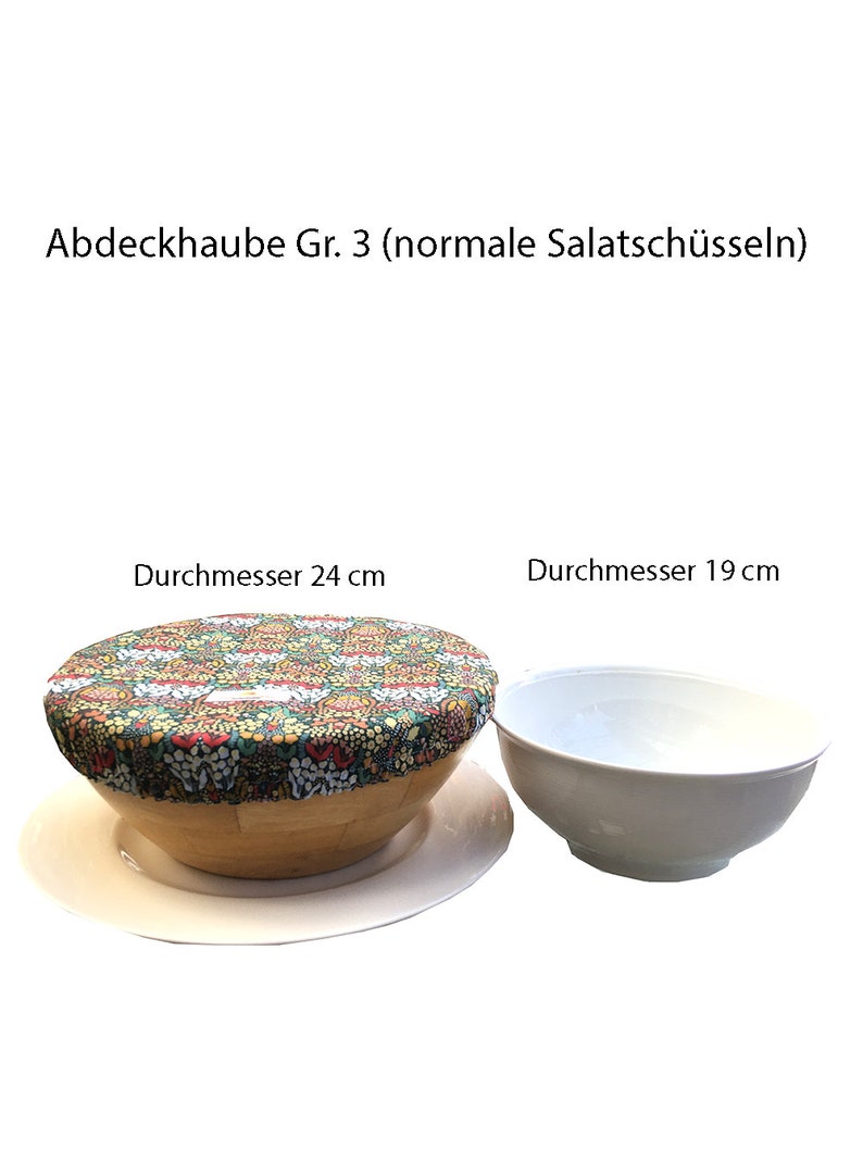 fröhliches Abdeckhauben Set 3 teilig frutti e fiori Bild 5