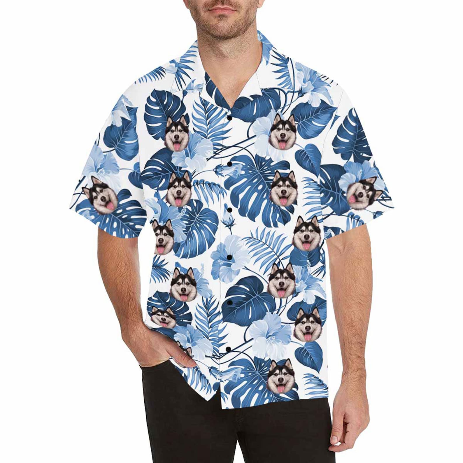 Personalized Dog Face Shirt Custom Shirt With Face Pet Face Etsy