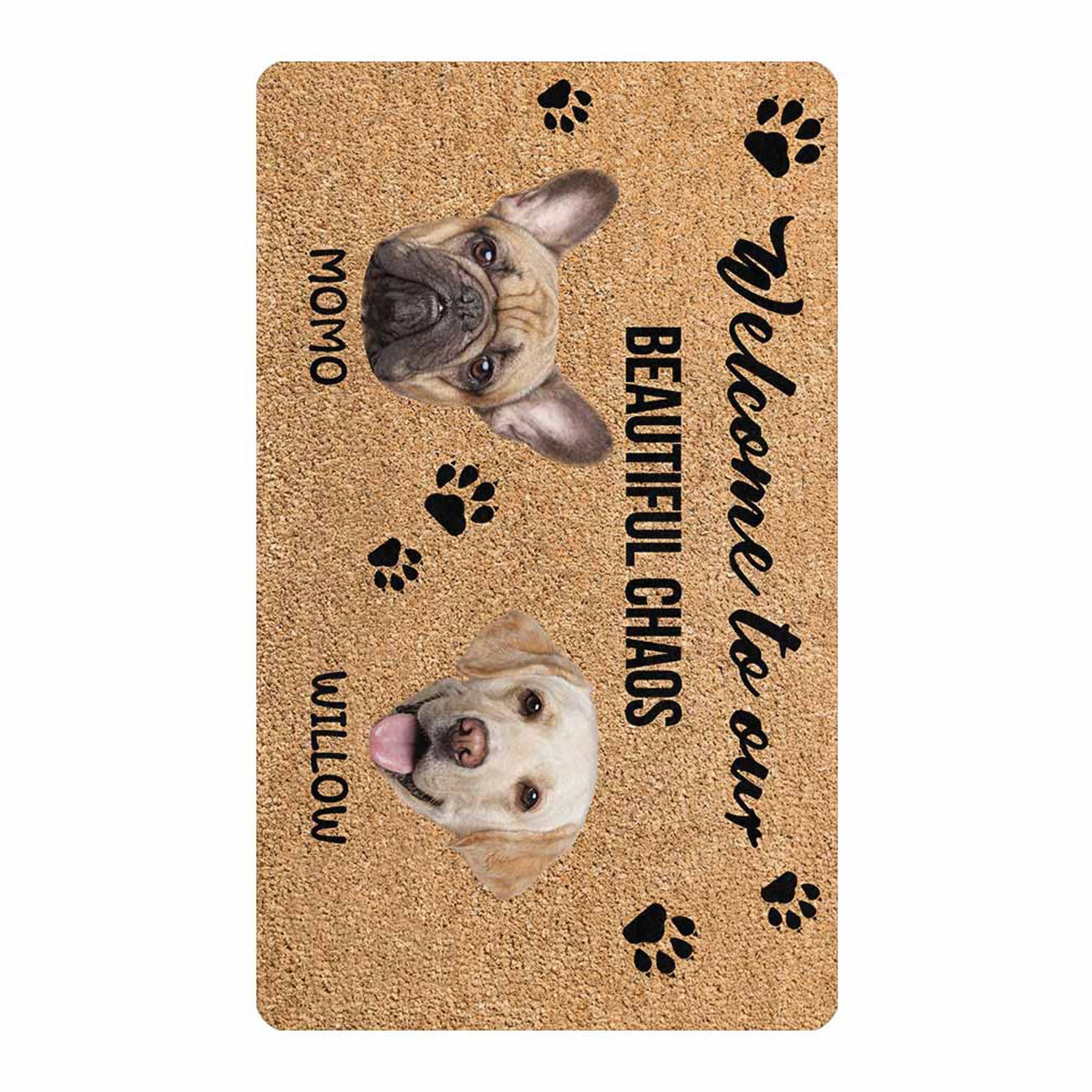 Dog Name Doormat Personalized Dog Doormat Pet Photo Gift Idea Etsy
