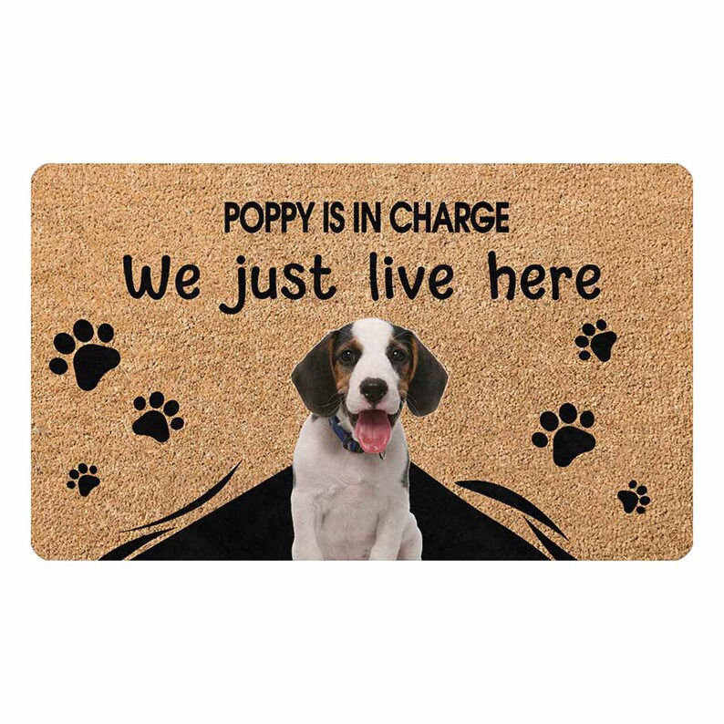 Dog Doormat Funny Personalized Dog Doormat Photo Dog Lover Etsy