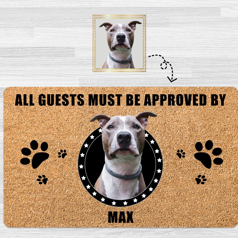 Dog Door Mat - Etsy