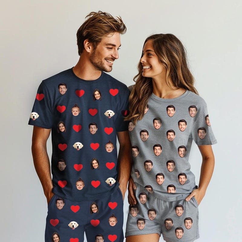 Custom Photo Pajamas - Etsy