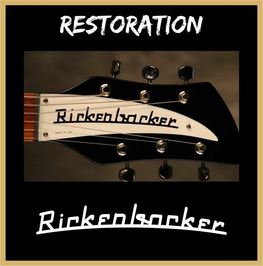 Sticker Decal Aufkleber Rickenbacker Headstock Restoration Etsy