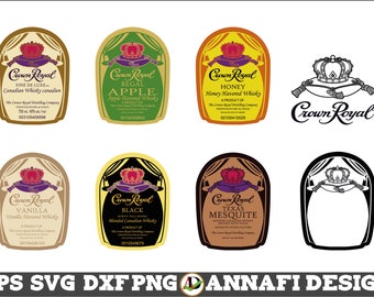 Free Free 130 Svg Logo Crown Royal Apple Label SVG PNG EPS DXF File