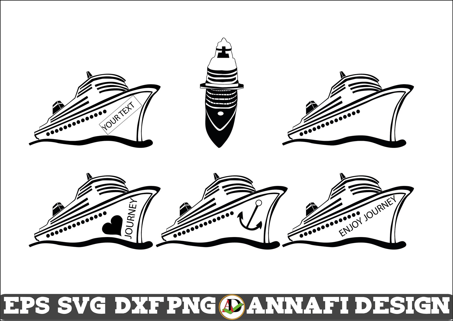 cruise ship svg
