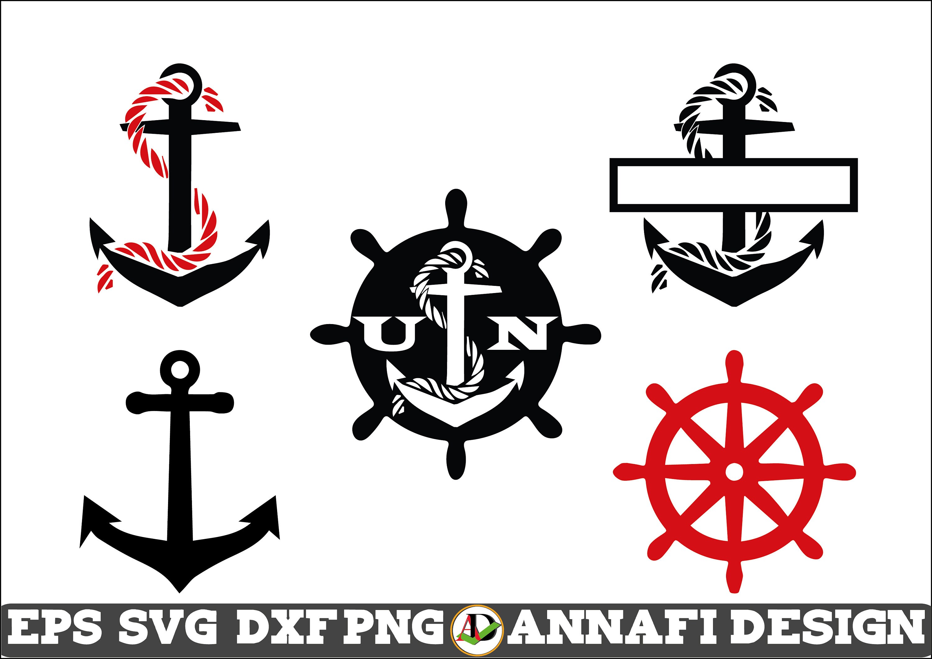 Us Navy Anchor SVG Anchor Svg Vector Cri cut file Clipart | Etsy