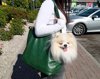 Tasche Tragetasche für Hunde und Welpen Hundetragetasche Warme Hundetragetasche Mini Sac de transport for petits chiens et chiots Bolsa conmig