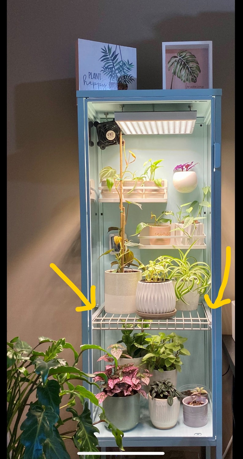 Tall Rudsta Shelf Kit for DIY Ikea Greenhouse Modification READ DESCRIPTION image 3