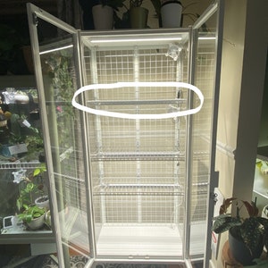 Tall Milsbo Shelf Kit - for DIY Ikea Greenhouse Modification (READ DESCRIPTION)