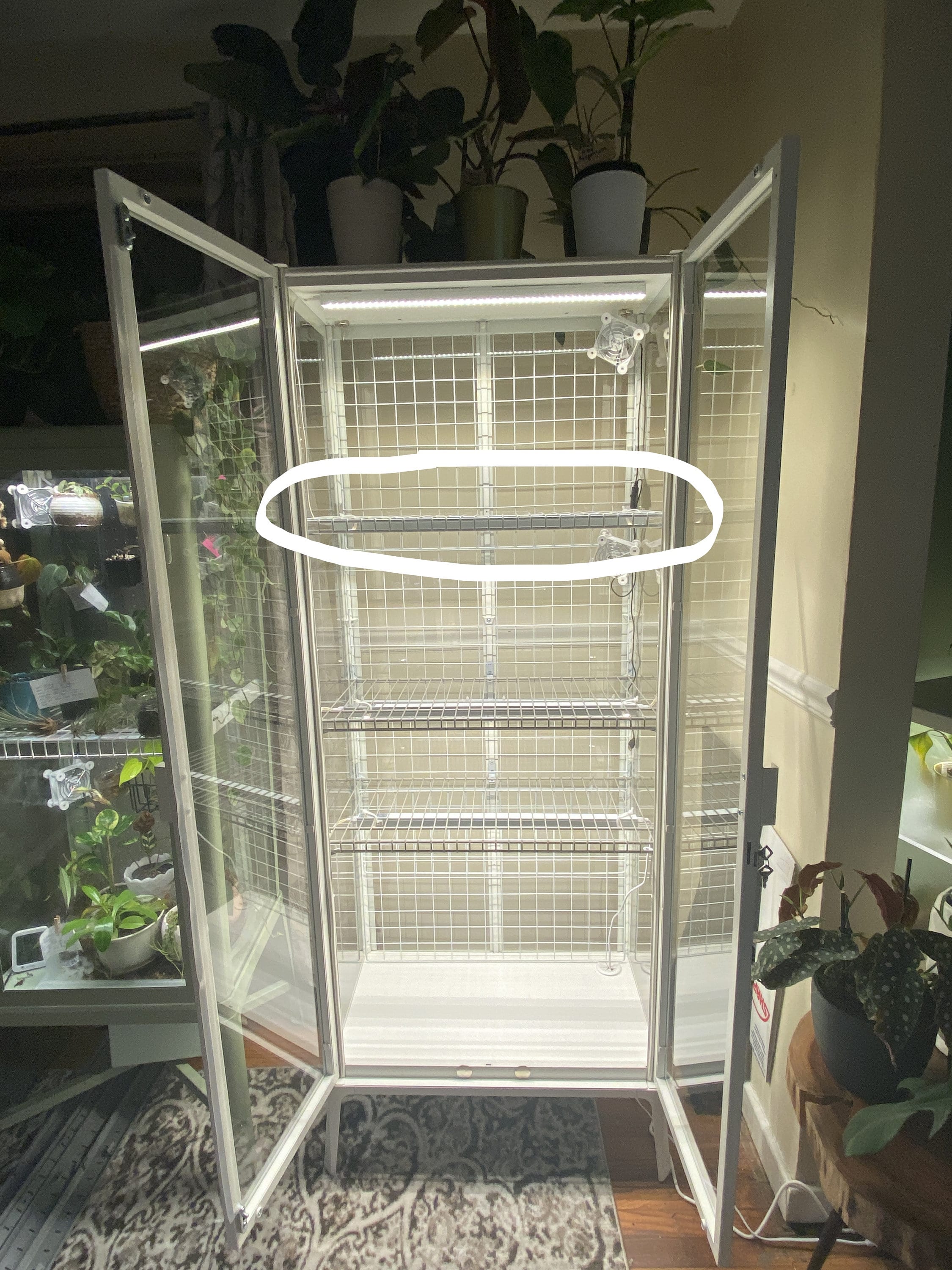 Beknopt bossen Archeologie Tall Milsbo Shelf Kit voor DIY Ikea Greenhouse Modification - Etsy Nederland