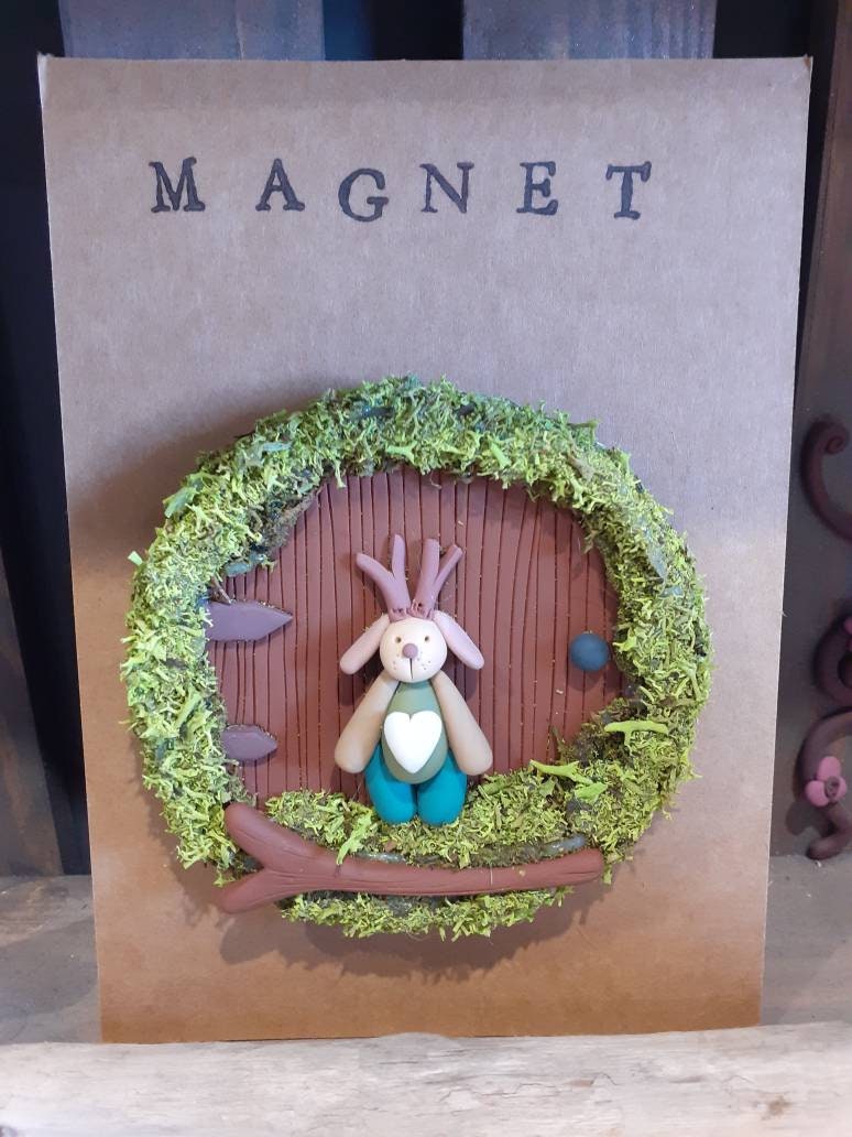 Fairy Doors Magnet Ptit Renne