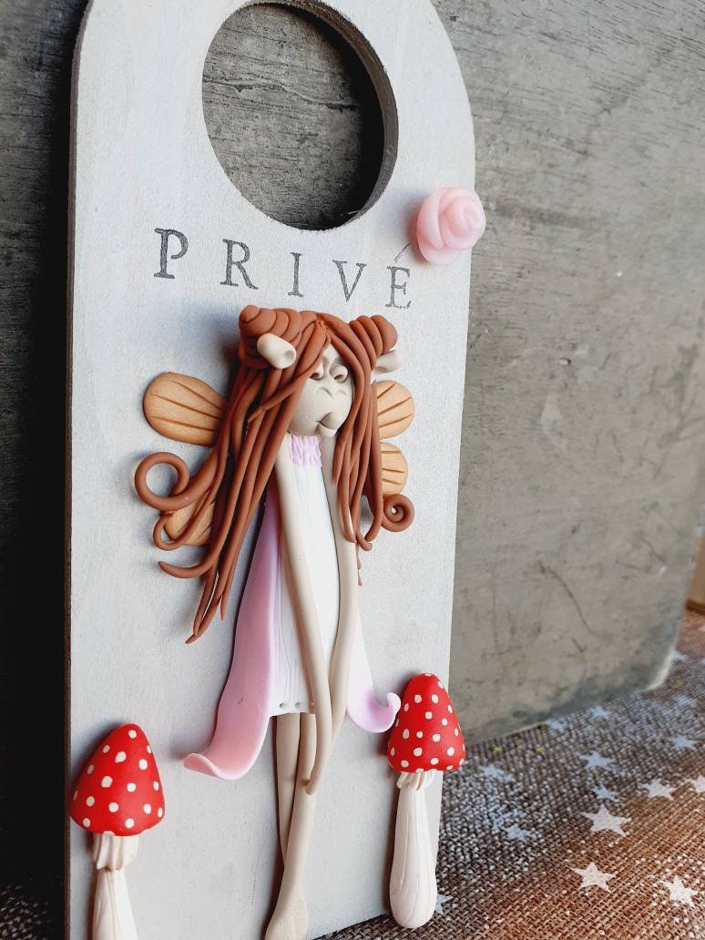 Accroche Poignée de Porte Fée