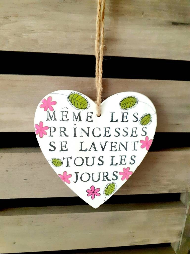 Cœur en Bois Même Les Fées 