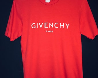 givenchy t shirt etsy