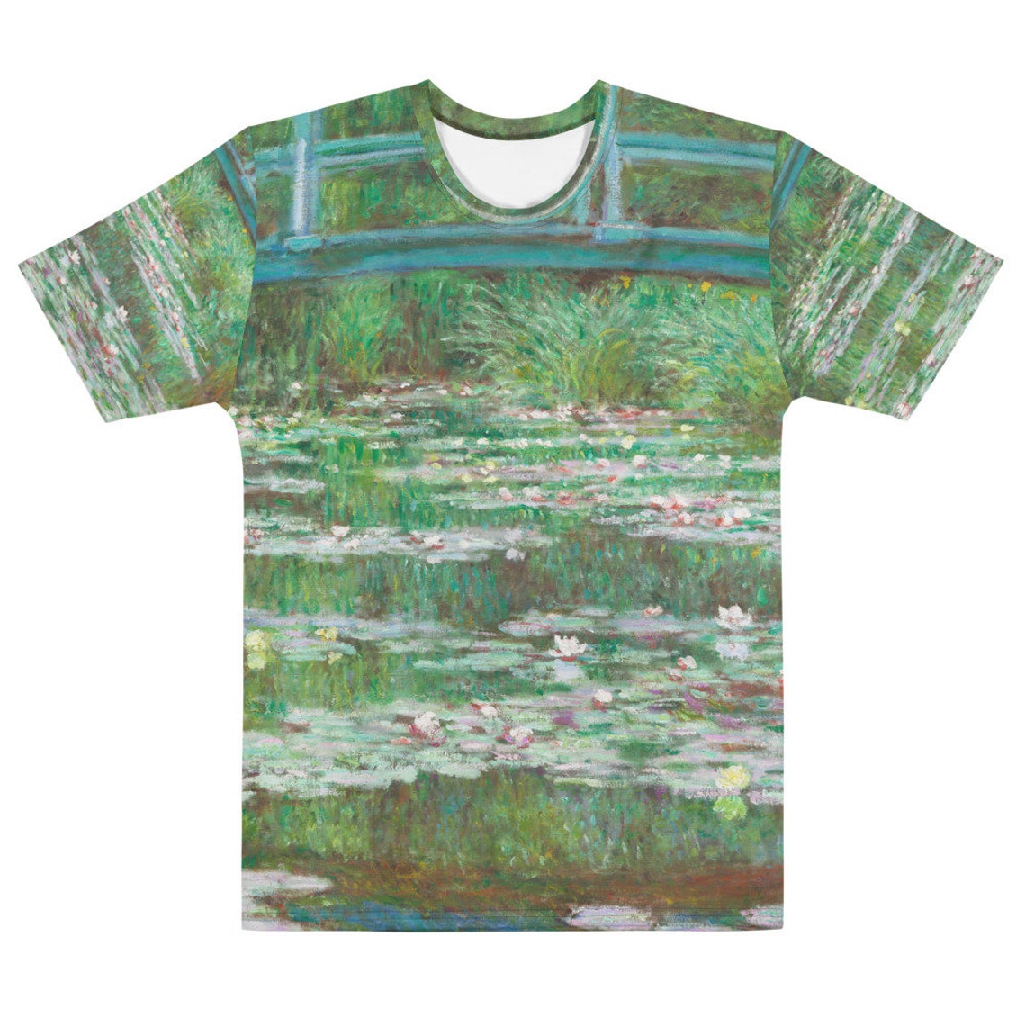 Claude Monet Water Lilies Men's T-Shirt All Over Print | Etsy