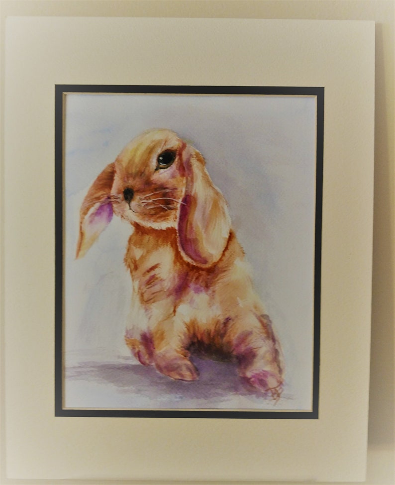 Rabbit- Original Watercolor only