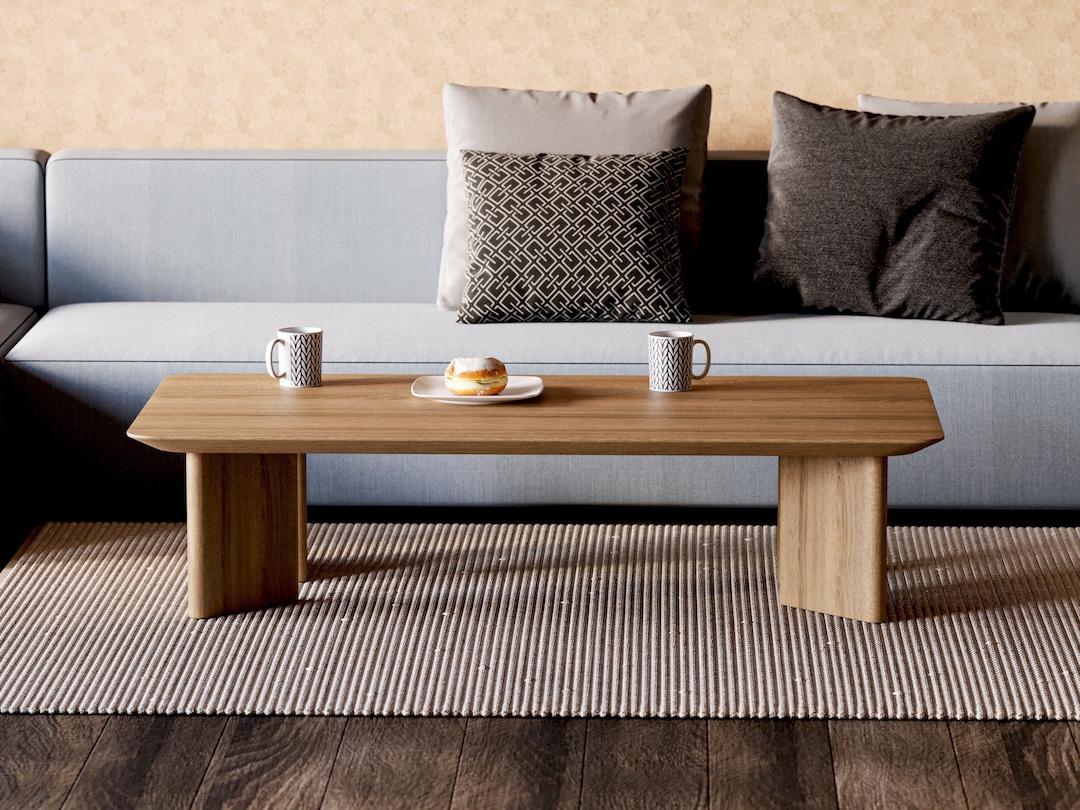Modern Coffee Table Minimalist Coffee Table Wooden Coffee Table Unique