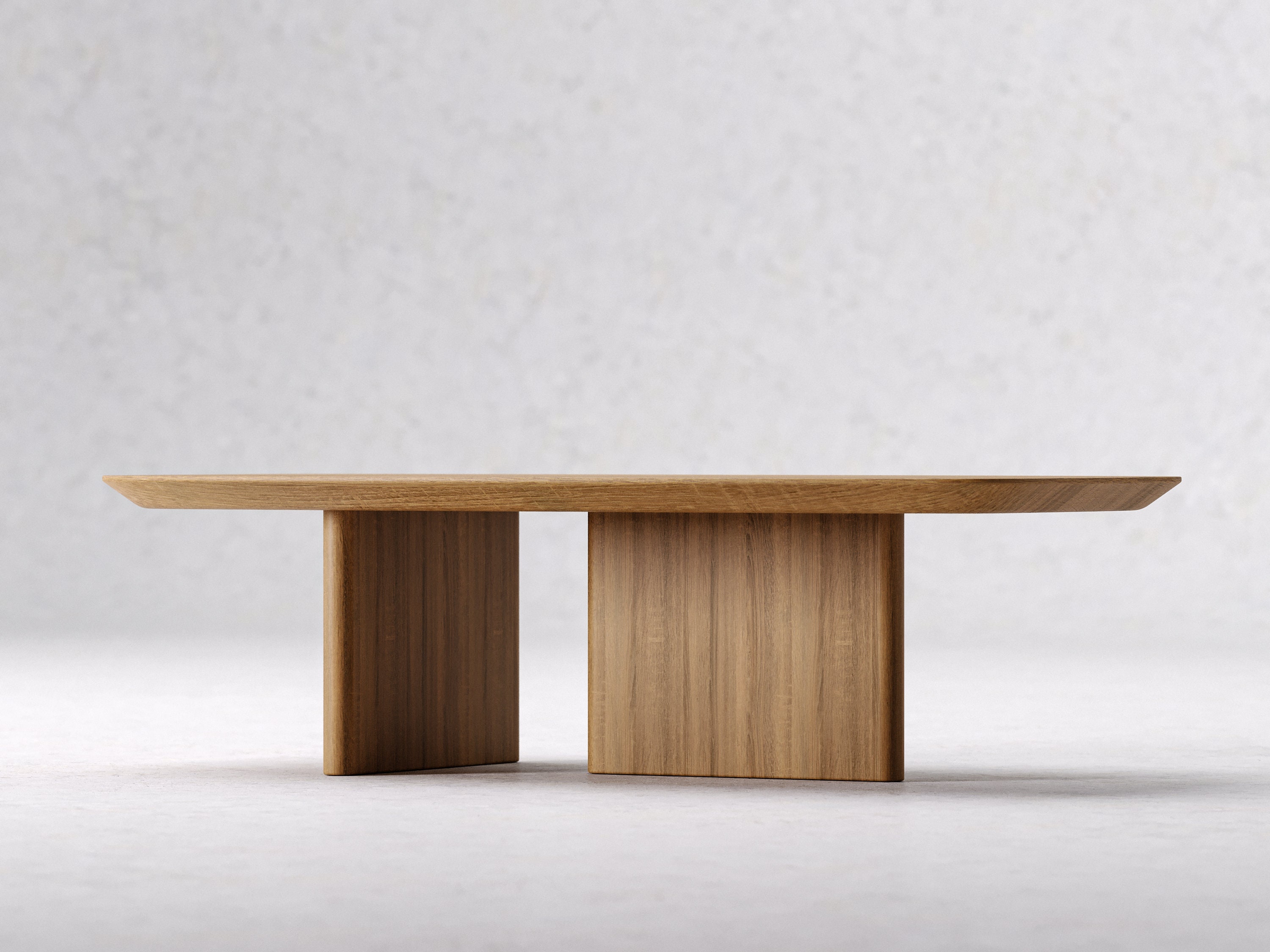 Modern Coffee Table Rectangular Coffee Table Original Coffee Table Unique Coffee Table Oak Wood ...
