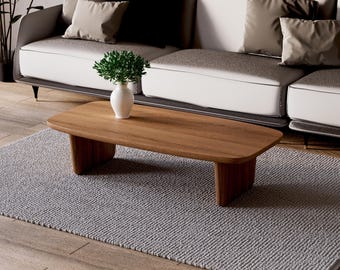 Modern Coffee Table - Unique coffee table - Wooden coffee table - Solid oak coffee table - Scandi coffee table - Living room coffee table