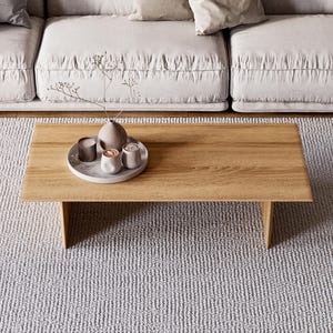 Modern Coffee Table - Solid Wood coffee table - Unique coffee table - Solid oak coffee table - Living room coffee table