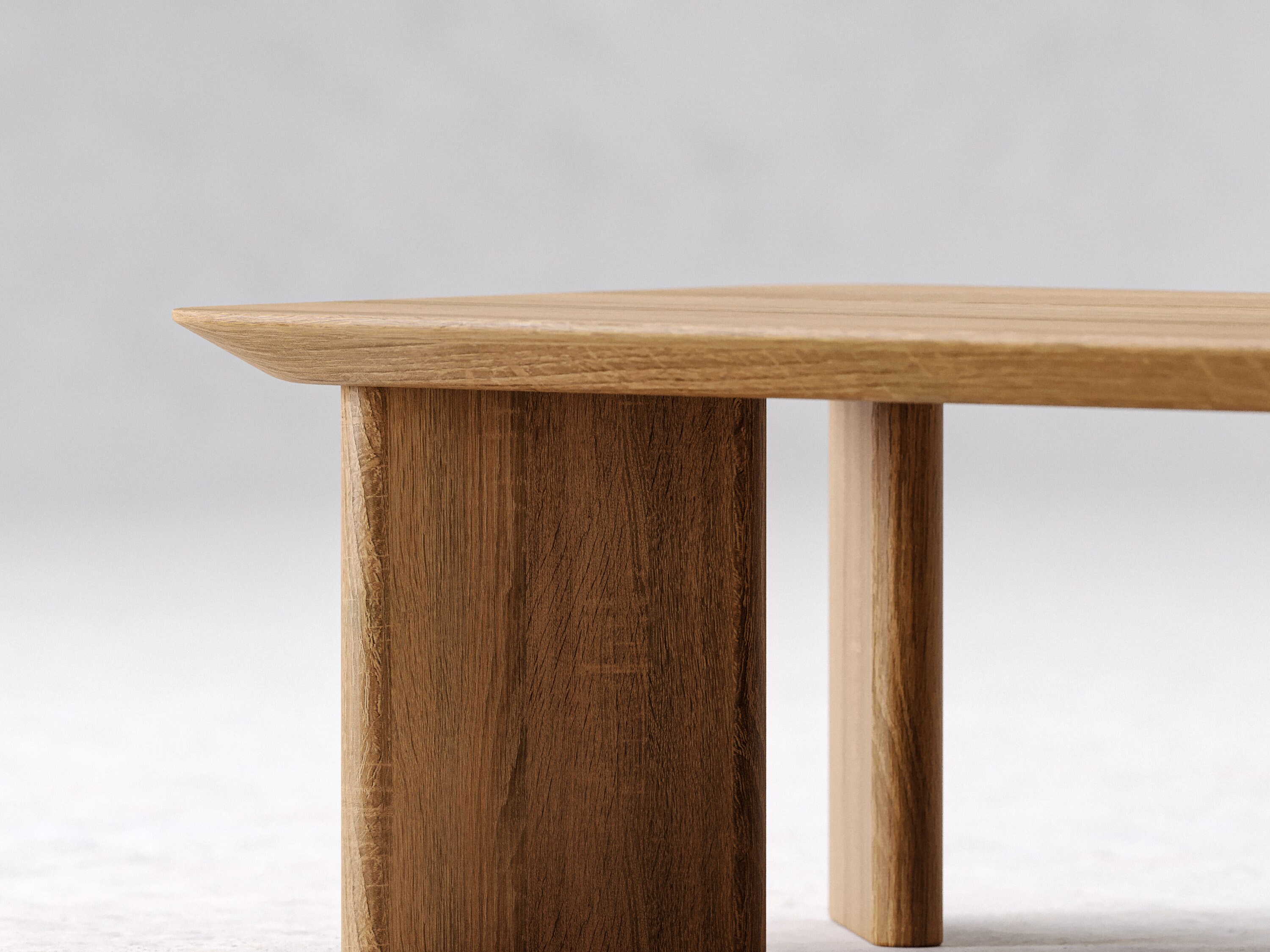 Modern Coffee Table Japandi Coffee Table Wooden Coffee - Etsy UK