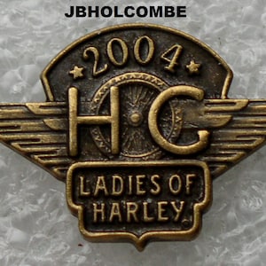 2004 Harley Davidson Owners Group HOG LOH Ladies of Harley Pin..