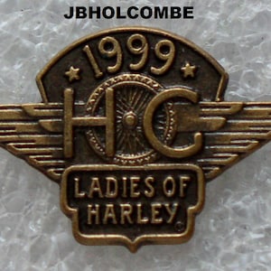 1999 Harley Davidson Owners Group HOG LOH Ladies of Harley Pin..