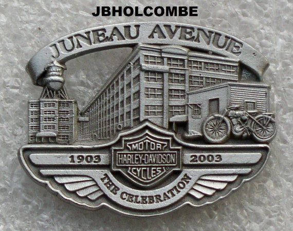 純正 2枚組】ハーレー 100周年記念エンブレム 1903-2003 tk専用 1903