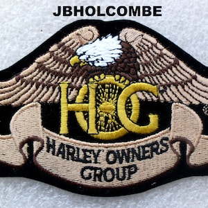 Vintage Harley Davidson Owners Group HOG Eagle Claw Patch..New Never Used
