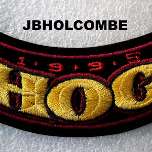Vintage 1995 Harley Davidson HOG Patch..New Never Used