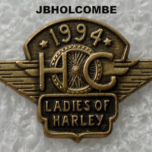 1994 Harley Davidson Owners Group HOG LOH Ladies of Harley Pin..
