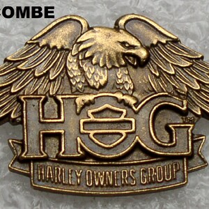 Harley Davidson Owners Group HOG Eagle Claw Pin.. - Etsy