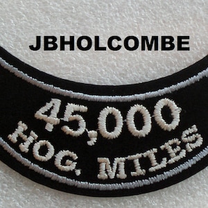 Harley Davidson Owners Group HOG 45,000 Mileage Patch...New Never Used