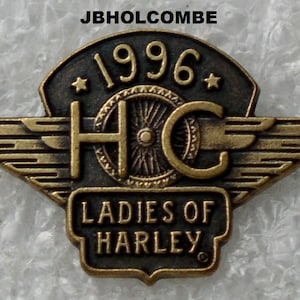 1996 Harley Davidson Owners Group HOG LOH Ladies of Harley Pin..