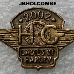 2002 Harley Davidson Owners Group HOG LOH Ladies of Harley Pin..