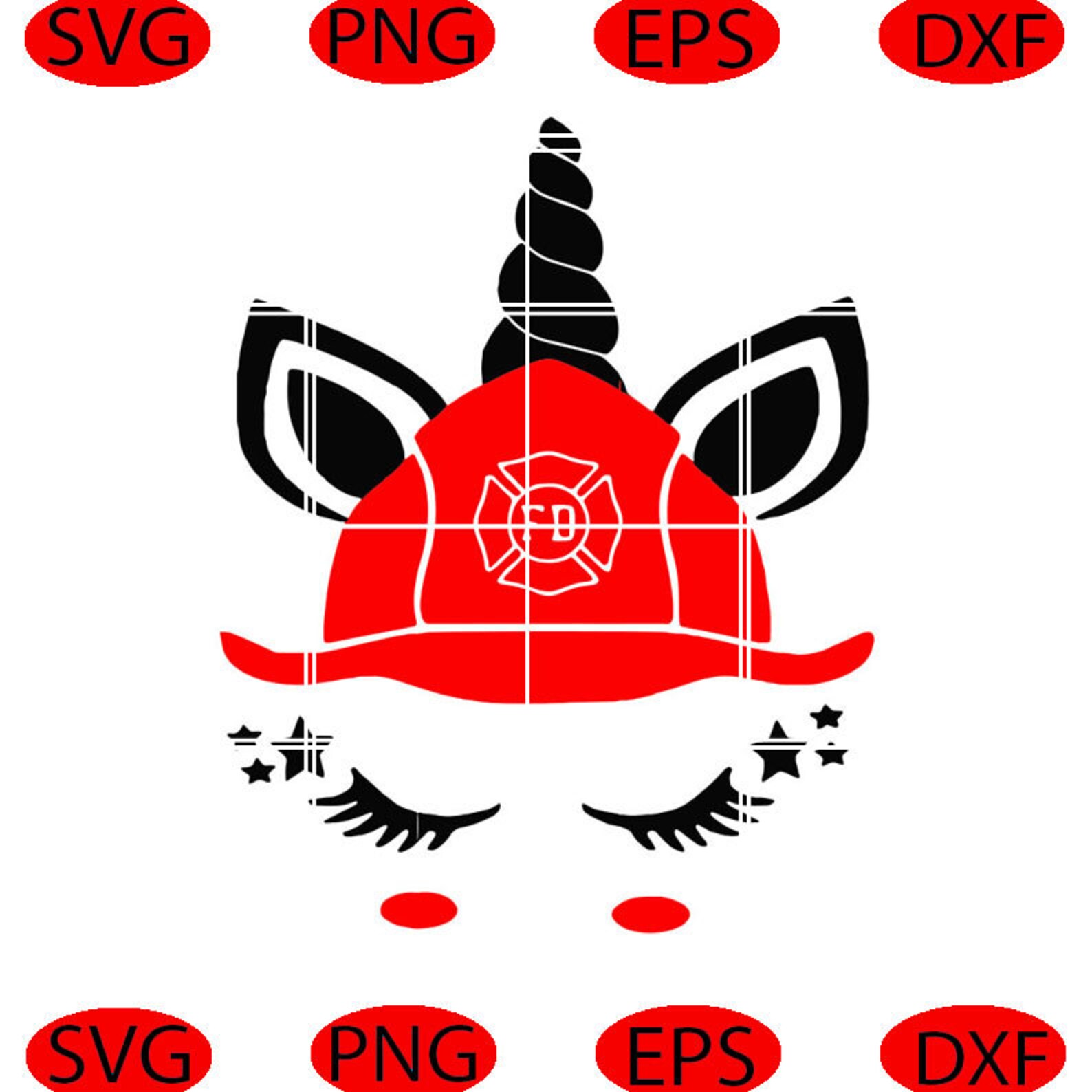 Firefighter unicorn svg jobs svg trending svg old man svg  etsy