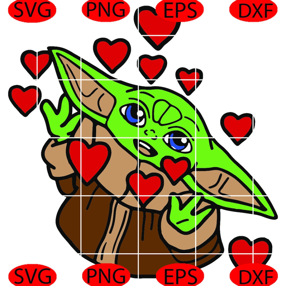 Download Valentine Baby Yoda Svg Valentine Svg Baby Yoda Svg Baby ...