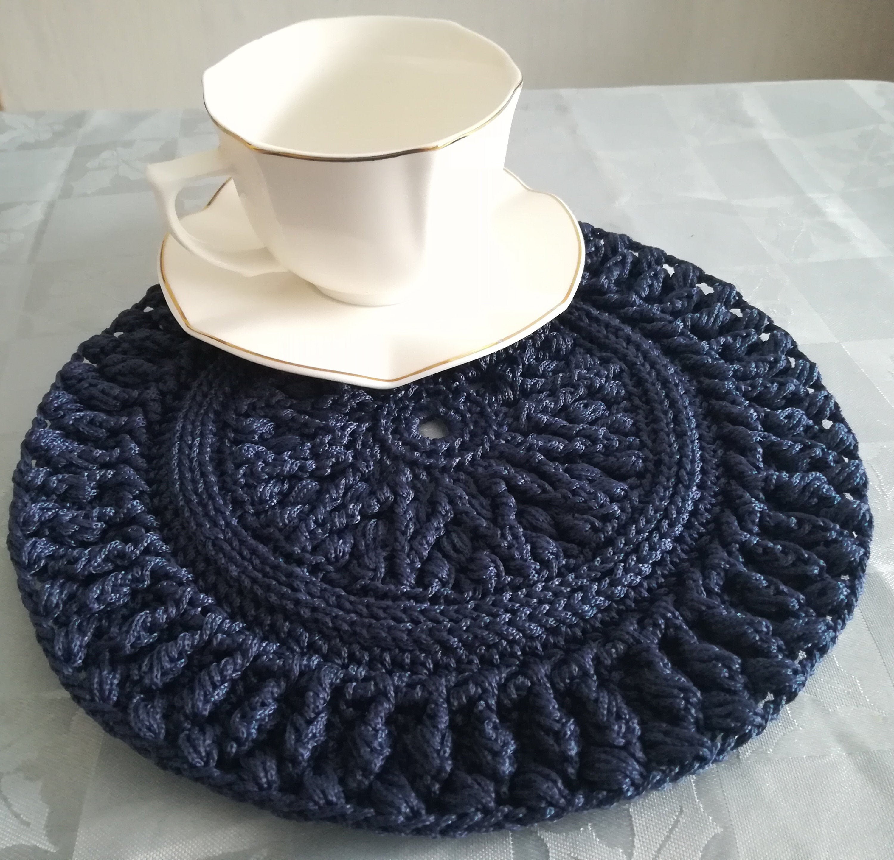 Crochet Doily Crochet Table Mats Table Mats Table Decor Etsy