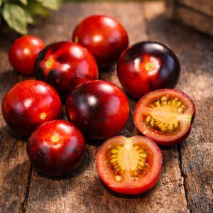 Antho Violet Cherrytomatenzaden - Fruitige, zoete, hoogproductieve variëteit