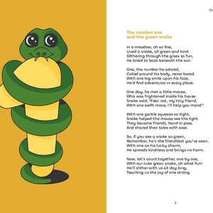 Mini coloring book with nursery rhymes and illustrations &quot;Counting Animals: A Fun Journey Through Numbers with Animal Friends&quot;
