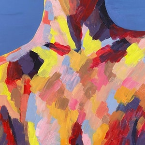 Art Print - Abstract Shoulders (8X10 inches)