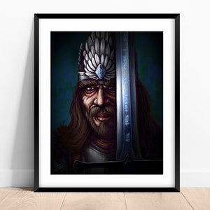Aragorn - Fan Art Print