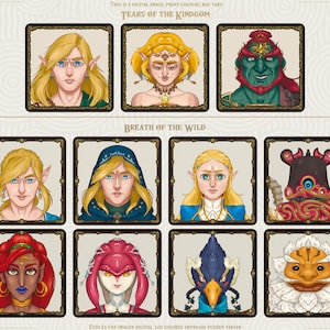 Cartas inspiradas en The Legend of Zelda
