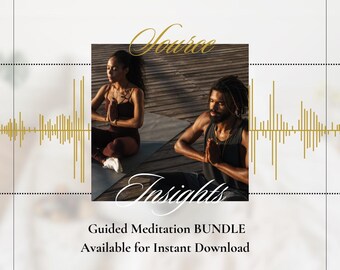 PAQUETE DE MEDITACIÓN GUIADA EN AUDIO MP3: 2 meditaciones guiadas de 10 minutos para la liberación del trauma y la confianza, 1 meditación de 5 minutos para la paz interior