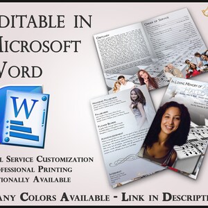 Può includere: Un modello di programma funebre personalizzabile in Microsoft Word. Il programma presenta un tema musicale con una foto di una giovane donna e note musicali. Il testo "In Loving Memory of Alex C. Halloway" è stampato sulla copertina.