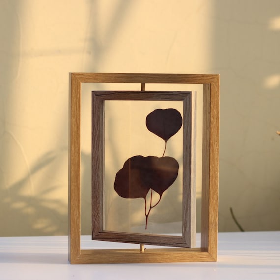 A4 Wooden Glass Photo Frame Picture Frame Photo Frame Stand Holder Dry  Flower Holder Wedding Picture
