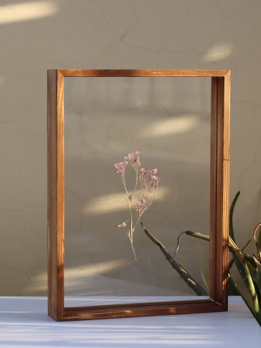 Tranh Hoa Ép Khung Gỗ Handmade