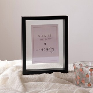 Online-GalleryKing Cornice Foto 65 X 90 Cm Cornice Per Poster Puzzle Collage Di Foto Colore Nero Opaco In Vetro Antiriflesso E Cornice In MDF Da 35 Mm