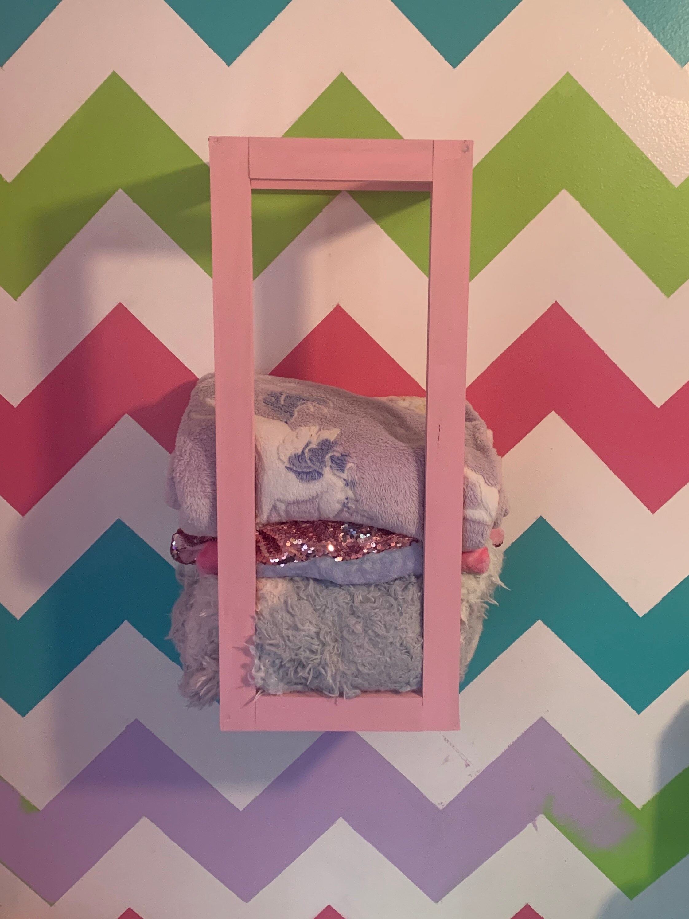 Wall // Blanket // Holder // Rack // Storage // Shelf // Etsy